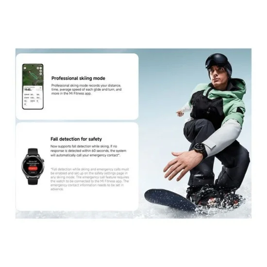 Xiaomi S4 Smart Watch - Black